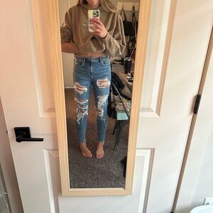 American Eagle Mom Jeans LONG